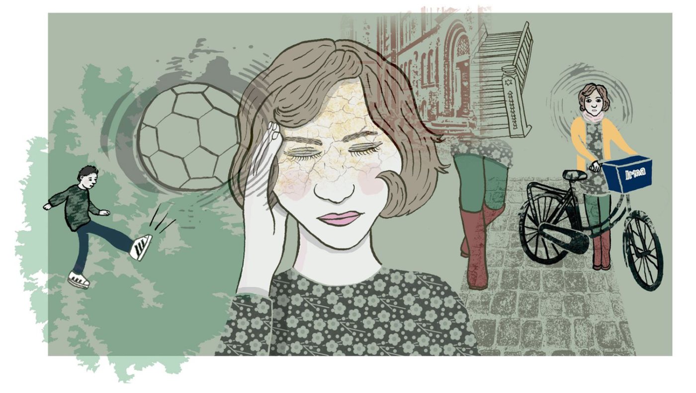 Illustration til fortællingen om Natazja Arendal Johansen.